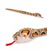 Peluche Serpent Gris 100 cm Keeleco - Long Compagnon Éco-Responsable