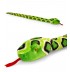 Peluche Serpent vert 100 cm Keeleco - Long Compagnon Éco-Responsable