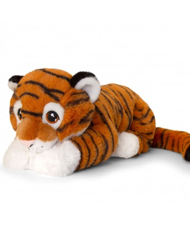 Peluche Tigre Keeleco 35 cm - Majesté Sauvage Éco-consciente de Keel Toys