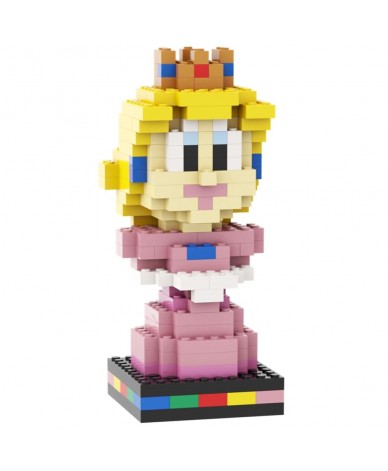 Figurine Princesse Peach - Pepi "La Nectarine" - Pixoworld