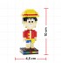 Figurine Luffy - Luisfran "Le Villageois" - Pixoworld