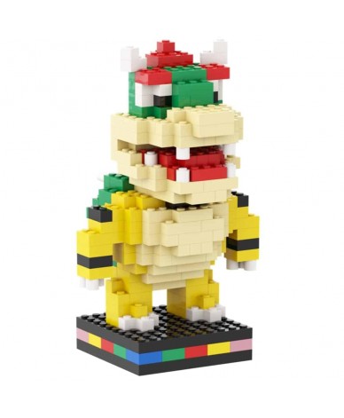 Figurine Bowser - Blockser "L'Iguane" - Pixoworld