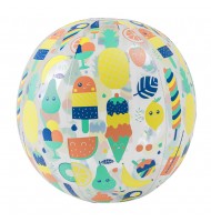 Ballon de plage gonflable 60cm Hello Summer - Eurekakids