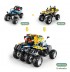 Block de construction technique 4x4 Jaune Pull-Back iMMaster 199 pièces - Compatible avec Lego technique