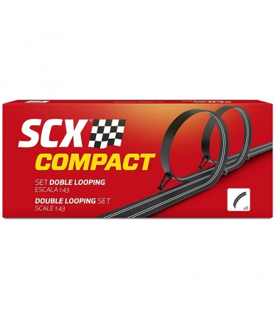 Set de deux boucles Scalextric Compact - Doble Looping