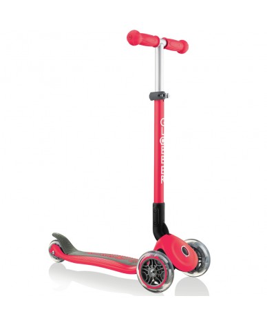 Trottinette pliable rouge à 3 roues PRIMO FOLDABLE pour enfants (3-7 ans)