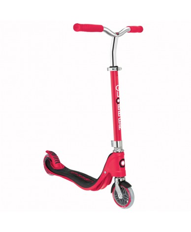 Trottinette rouge 2 roues FLOW 125 pour enfants et adolescents (à partir de 5 ans)