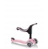 Trottinette rose 3 roues Globber GO UP Sporty Scooter (à partir de 3 ans)